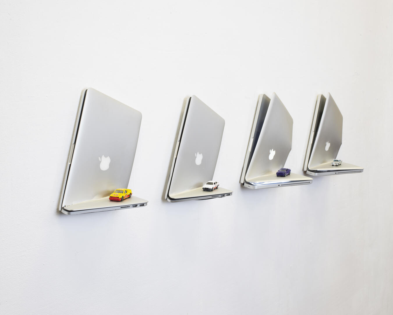 Unibody 1-4 / Macbooks folded & Matchbox / 2024